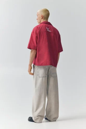 Camisas de manga corta a cuadros