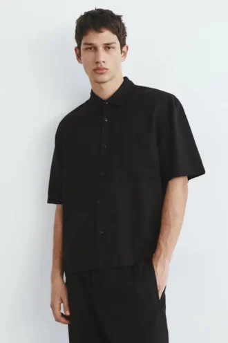 Camisas de manga corta con bolsillo
