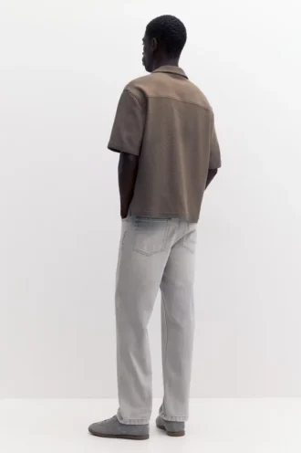 Camisas de manga corta de rizo