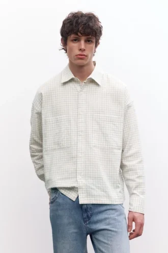 Camisas de manga larga con bolsillos