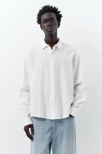 Camisas de mezcla de lino