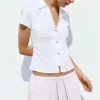 Camisas entalladas de manga corta Camisas entalladas de manga corta