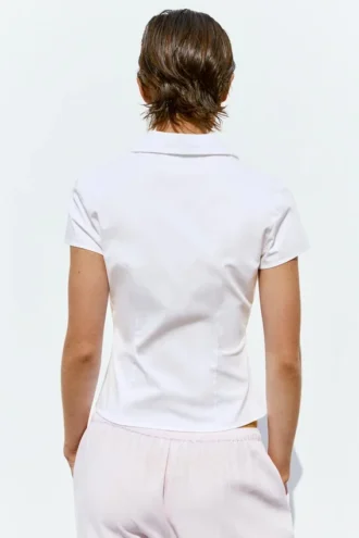 Camisas entalladas de manga corta