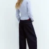 Camisas entalladas de popelín con pinzas