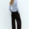 Camisas entalladas de popelín con pinzas