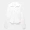 Camisas entalladas de popelín con pinzas