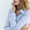 Camisas entalladas de popelín con pinzas