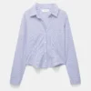 Camisas entalladas de popelín con pinzas