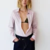 Camisas entalladas de popelín con pinzas