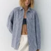 Camisas oversize a cuadros Camisas oversize a cuadros