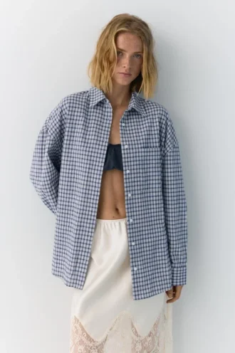 Camisas oversize a cuadros Camisas oversize a cuadros