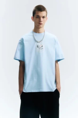 Camiseta azul Peanuts