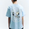 Camiseta azul Peanuts