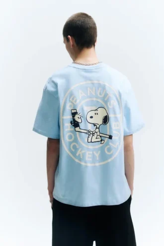 Camiseta azul Peanuts