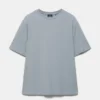 Camiseta básica de algodón de manga corta Camiseta básica de algodón de manga corta