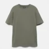Camiseta básica de algodón de manga corta Camiseta básica de algodón de manga corta