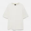 Camiseta básica de algodón de manga corta Camiseta básica de algodón de manga corta