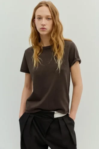 Camiseta básica de manga corta