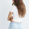 Camiseta con cuello en V