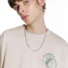Camiseta con estampado en las dos mangas