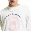 Camiseta con gráfico de gato