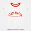 Camiseta de canalé Shrimp
