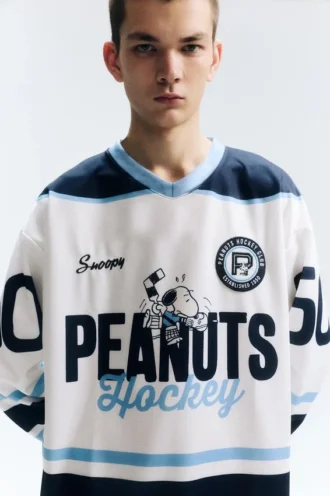 Camiseta de hockey de Peanuts