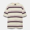 Camiseta de manga corta a rayas
