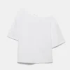 Camiseta de manga corta asimétrica Camiseta de manga corta asimétrica