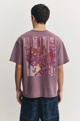 Camiseta de manga corta con estampado