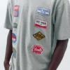 Camiseta de manga corta con parches