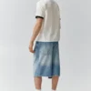 Camiseta de manga corta con ribete gráfico Camiseta de manga corta con ribete gráfico