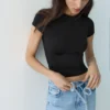 Camiseta de manga corta de poliamida