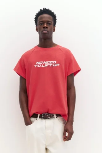 Camiseta de manga corta raglán