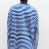 Camiseta de manga larga a rayas