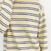 Camiseta de manga larga a rayas