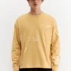Camiseta de manga larga con bolsillo