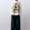 Camiseta de manga larga con estampado gráfico Camiseta de manga larga con estampado gráfico