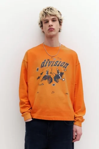 Camiseta de manga larga con estampado STWD
