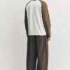 Camiseta de manga larga con mangas raglán Camiseta de manga larga con mangas raglán