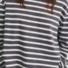 Camiseta de manga larga de corte holgado