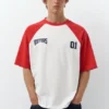 Camiseta de manga raglán «Visitors»