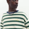 Camiseta de punto a rayas