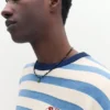 Camiseta de punto a rayas