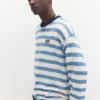 Camiseta de punto a rayas