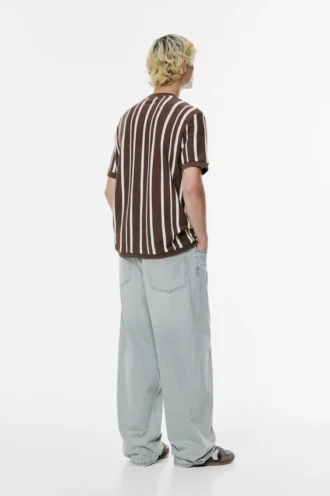 Camiseta de punto con paneles