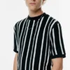 Camiseta de punto con paneles