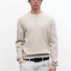 Camiseta Henley Camiseta Henley