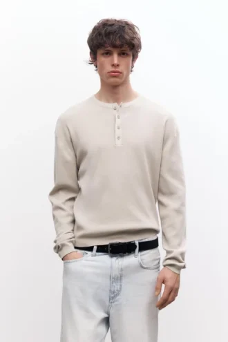 Camiseta Henley