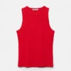 Camiseta sin mangas de cuello redondo Camiseta sin mangas de cuello redondo